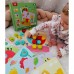 Dėlionės Kaladėlės Vaikams Gyvūnai Suderinti Mokymosi Formos Spalvos + Lentos TOOKY TOY