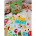 Dėlionės Kaladėlės Vaikams Gyvūnai Suderinti Mokymosi Formos Spalvos + Lentos TOOKY TOY