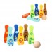 Medinis boulingas vaikams, 6 vnt. + kamuoliukas TOOKY TOY Medinis boulingas vaikams, 6 vnt. + kamuoliukas TOOKY TOY