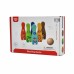 Medinis boulingas vaikams, 6 vnt. + kamuoliukas TOOKY TOY Medinis boulingas vaikams, 6 vnt. + kamuoliukas TOOKY TOY