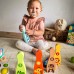 Medinis boulingas vaikams, 6 vnt. + kamuoliukas TOOKY TOY Medinis boulingas vaikams, 6 vnt. + kamuoliukas TOOKY TOY