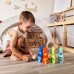 Medinis boulingas vaikams, 6 vnt. + kamuoliukas TOOKY TOY Medinis boulingas vaikams, 6 vnt. + kamuoliukas TOOKY TOY