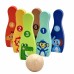 Medinis boulingas vaikams, 6 vnt. + kamuoliukas TOOKY TOY Medinis boulingas vaikams, 6 vnt. + kamuoliukas TOOKY TOY