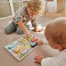 Medinis Montessori dėlionės rinkinys, transporto priemonės, automobiliai, lėktuvas, laivas, miestas, atitikimo formos Tooky