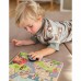 Medinis Montessori dėlionės rinkinys, transporto priemonės, automobiliai, lėktuvas, laivas, miestas, atitikimo formos Tooky
