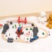 Medinis elektrinis gaisrinės traukinio rinkinys su garso efektais – 70 dalių, FSC TOOKY TOY