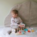 Medinis krabo dėlionės kaladėlių rinkinys, pastelinės spalvos TOOKY TOY Medinis krabo dėlionės kaladėlių rinkinys, pastelinės spalvos TOOKY TOY