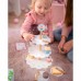 Saldumynų lėkštė medinis stovas keksiukai pyragaičiai TOOKY TOY