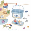 Medinis jūros žaislų rinkinys, balansinis bokštas, žvejybos figūrėlės, 23 dalys TOOKY TOY Medinis jūros žaislų rinkinys, balansinis bokštas, žvejybos figūrėlės, 23 dalys TOOKY TOY