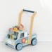 Medinis vaikštynės automobilis mini STEM dirbtuvės TOOKY TOY