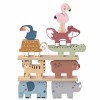 Mediniai kaladėlės Dėlionė Gyvūnai Montessori 9 vnt. TOOKY TOY