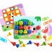 Daugiafunkcinė lenta su spalvotais varžtais, mokymosi figūromis TOOKY TOY