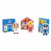 Medinis pastatų ir figūrėlių rinkinys „Miestas“ TOOKY TOY Medinis pastatų ir figūrėlių rinkinys „Miestas“ TOOKY TOY