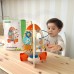 Didelė medinė edukacinė daugiafunkcinė raketa Tooky Toy