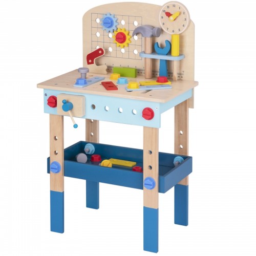 Medinis „pasidaryk pats“ dirbtuvių stalas TOOKY TOY Medinis „pasidaryk pats“ dirbtuvių stalas TOOKY TOY