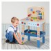 Medinis „pasidaryk pats“ dirbtuvių stalas TOOKY TOY Medinis „pasidaryk pats“ dirbtuvių stalas TOOKY TOY