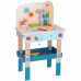 Medinis „pasidaryk pats“ dirbtuvių stalas TOOKY TOY Medinis „pasidaryk pats“ dirbtuvių stalas TOOKY TOY