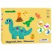 Magnetinė dėlionė Dinozaurų dėlionė TOOKY TOY