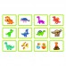 Magnetinė dėlionė Dinozaurų dėlionė TOOKY TOY