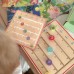 Medinis žaidimas „Mokomės skaičiuoti gyvūnus“ TOOKY TOY Medinis žaidimas „Mokomės skaičiuoti gyvūnus“ TOOKY TOY