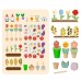 Medinis sodo vežimėlis vaikams su sodininkystės rinkiniu – 57 dalių TOOKY TOY Montessori