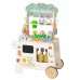 Medinis sodo vežimėlis vaikams su sodininkystės rinkiniu – 57 dalių TOOKY TOY Montessori
