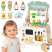 Medinis sodo vežimėlis vaikams su sodininkystės rinkiniu – 57 dalių TOOKY TOY Montessori