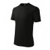 Marškinėliai unisex MALFINI Classic 101 Black, 160g/m2