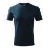 Marškinėliai unisex MALFINI Classic 101 Navy blue, 160g/m2