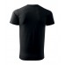 Vyriški Marškinėliai MALFINI Basic 129 Black, 160g/m2