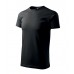 Vyriški Marškinėliai MALFINI Basic 129 Black, 160g/m2