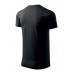 Vyriški Marškinėliai MALFINI Basic 129 Black, 160g/m2