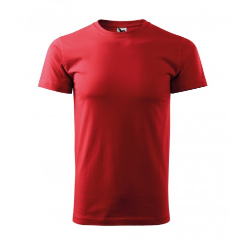 Vyriški Marškinėliai MALFINI Basic 129 Red, 160g/m2