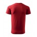 Vyriški Marškinėliai MALFINI Basic 129 Red, 160g/m2