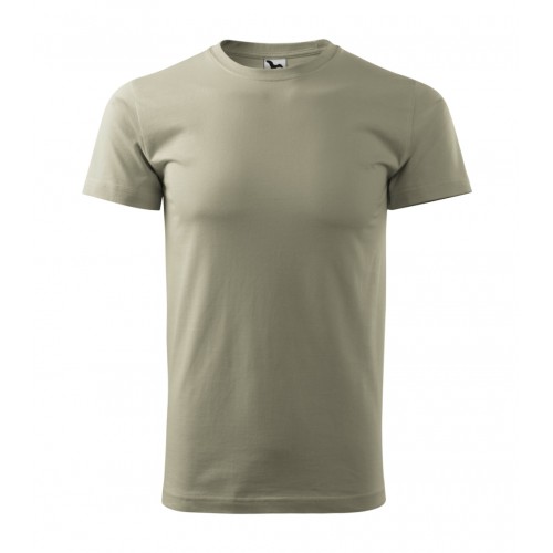 Vyriški Marškinėliai MALFINI Basic 129 Light khaki, 160g/m2