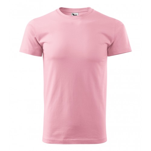 Vyriški Marškinėliai MALFINI Basic 129 Pink, 160g/m2