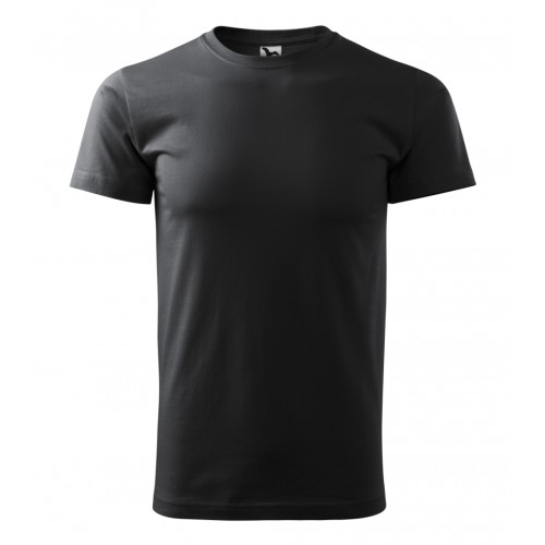 Vyriški Marškinėliai MALFINI Basic 129 Ebony Gray, 160g/m2