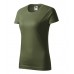 Moteriški Marškinėliai MALFINI Basic 134 Khaki, 160g/m2