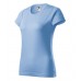 Moteriški Marškinėliai MALFINI Basic 134 Sky blue, 160g/m2