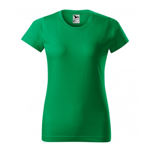 Moteriški Marškinėliai MALFINI Basic 134 Kelly green, 160g/m2
