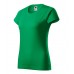 Moteriški Marškinėliai MALFINI Basic 134 Kelly green, 160g/m2