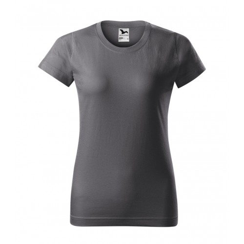 Moteriški Marškinėliai MALFINI Basic 134 Steel gray, 160g/m2