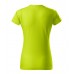 Moteriški Marškinėliai MALFINI Basic 134 Lime punch, 160g/m2