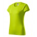 Moteriški Marškinėliai MALFINI Basic 134 Lime punch, 160g/m2