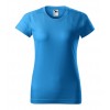 Moteriški Marškinėliai MALFINI Basic 134 Blue, 160g/m2