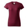 Moteriški Marškinėliai MALFINI Basic 134 Garnet, 160g/m2