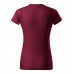 Moteriški Marškinėliai MALFINI Basic 134 Garnet, 160g/m2