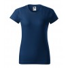 Moteriški Marškinėliai MALFINI Basic 134 Midnight blue, 160g/m2