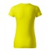 Moteriški Marškinėliai MALFINI Basic 134 Lemon, 160g/m2