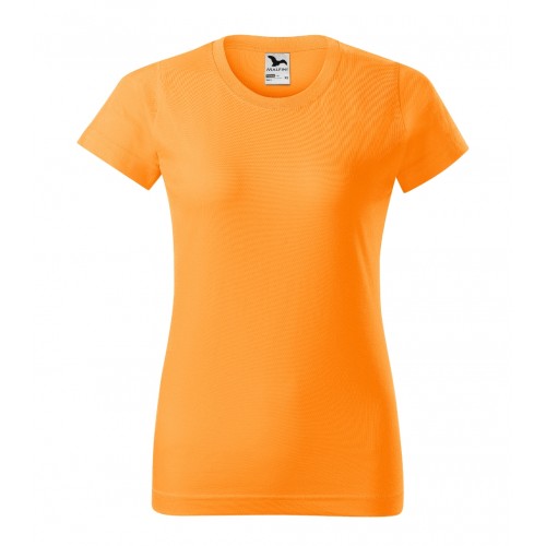 Moteriški Marškinėliai MALFINI Basic 134 Tangerine orange, 160g/m2